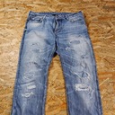 Džínsové nohavice EMPORIO ARMANI Dizajnové Džínsy Denim Nový Model 34 Dominujúci materiál bavlna