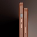 Dux Ducis Naples etui iPhone 14 Plus magnetyczny skórzany pokrowiec MagSafe Kolor brązowy