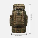 Військовий, Тактичний 61-80 Л Зелений 75L