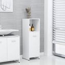 Kúpeľňová skrinka biela stojaca STĺpik REGÁL 95 cm Materiál drevotrieska
