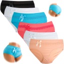 6x БАМБУКОВЫЕ ТРУСИКИ с высокой талией, КРУЖЕВНЫЕ ТРУСИКИ XXL
