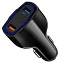 АВТОМОБИЛЬНОЕ ЗАРЯДНОЕ УСТРОЙСТВО PLS34E КК 3.0 ТИП-C 2xUSB