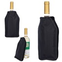 Крышка-холодильник для бутылки вина, черная, 15х22,5 см, сумка-холодильник