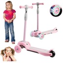 СКУТЕР ДЛЯ ДЕВОЧЕК, ДЕТЕЙ, БАЛАНС ТРЕХКОЛЕСНЫЙ LED ДЛЯ ДЕТЕЙ 2, 3, 4 ЛЕТ