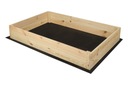 Ящик для овощей, приподнятая грядка, деревянный огород, 100х80