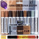 MARKERY WOSKI do naprawy drewna paneli mebli DUŻE