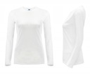 ЖЕНСКАЯ ФУТБОЛКА с длинными рукавами JHK TSRL CMF LS белая WH размер 2XL