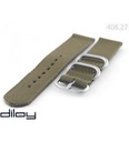 Pasek nylonowy do zegarka DILOY 408.27 NATO 22 mm Materiał nylon