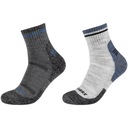 Skechers Skechers 2PPK Men Trail Wool Quarter Socks SK42052-9300 Kolor ...