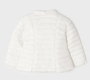 Dievčenská ľahká zateplená bunda biela Mayoral 1498-81 veľ.68 Kód výrobcu 1498-81