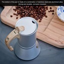 Moka kaviarnička, Ručná kanvica na kávu Sparovač na kávu a čaj Model kfj43