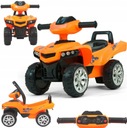 Monster Orange Quad Auto Ride на автомобиле