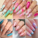 Дизайн ногтей PAINT GEL для омбре ногтей NAIL ART ORNAMENTS 5g GREEN