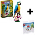 LEGO Creator 3in1 Parrot 31136 + LEGO 30645 Рождественский сет