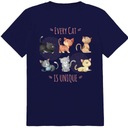 ФУТБОЛКА КОШКИ КОТЯТА ФУТБОЛКА 152 158 КАЧЕСТВО КАЧЕСТВО