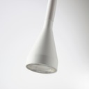 NÄVLINGE Reflektor z klamrą LED - biały Średnica/szerokość klosza 5 cm