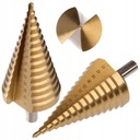 РОЖДЕСТВЕНСКАЯ ЕЛКА СТУПЕНЧАТОЕ КОНУСНОЕ СВЕРЛО HSS ТИТАН 4-45 мм