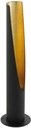 LAMPA STOŁOWA 1X5W CZARNO ZŁOTA EGLO BARBOTTO