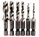 СВЕРЛА HSS РЕЗЬБОВЫЕ M3 - M10 6 ЭЛЕМЕНТОВ.