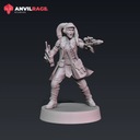 ЖЕНСКИЕ БОРЦЫ ЗА СВОБОДУ Модель Commander подходит для игры Star Wars Legion.