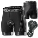 ARSUXEO SPORTS МУЖСКИЕ ВЕЛОСИПЕДНЫЕ ШОРТЫ С ГЕЛЕВОЙ ВСТАВКОЙ 5D L