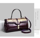 Nové príchody Luxusná dámska taška Lakovaná koža Flora EAN (GTIN) 6901033336705