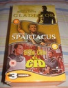 GLADIATOR , SPARTACUS , EL CID , 3 kasety VHS