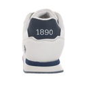 Topánky Pánske tenisky U.S Polo Assn Nobil005 Biele Pohlavie Výrobok pre mužov