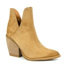 БОТИНКИ CARINII B7036, ЗАМШЕВАЯ КОЖА, КРАСНЫЙ 37