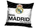 ПОДУШКА REAL MADRID JASIEK 40 x 40 СМ ЧЕРНАЯ/БЕЛАЯ МИКРОФИБРА