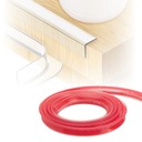 TAŚMA 2m, silikonowe ZABEZPIECZENIE narożników i mebli, TRANSPARENTNA