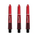 WINMAU SHAFTY PRISM FORCE SHORT RED