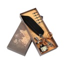 Перо для каллиграфии в стиле ретро с набором из 2 перьев, перо, фонтанное письмо