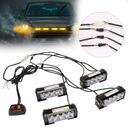 Оранжевые гриль-вспышки для 16 светодиодных фонарей