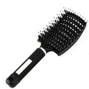 ПРОФИЛИРОВАННАЯ ЩЕТКА ПРЕМИУМ С ДИКИМ ВОЛОСОМ, ЧЕРНАЯ