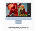 iMac 24 palce: M3 8/10, 8GB, 256GB SSD - Modrá Monitor LED
