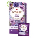 Экспресс-чай черный Lovare Wild Berries с добавками 24 пакетика по 2гр