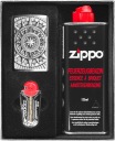 Запальничка ZIPPO КОМПАС ЕМБЛЕМА Подарунковий набір №1