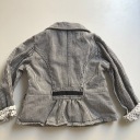 POMP DE LUX Красивая куртка в полоску 104