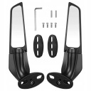1 ПАРА ЗЕРКАЛ WSTECZNYCH DO YAMAHA YZF R6 R1 R25 R3 R125 R15, ЧЕРНЫЕ  фото 7