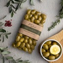 Zelené olivy Halkidiki Z Grécka GAIA vo VÁKUU EAN (GTIN) 5905068032978