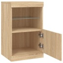 LOCKER Z OSWIETLENIEM LED, DAB SONOMA, 41X37X67 CM LUMARKO!  photo 7