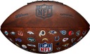 Piłka Wilson NFL JR Throwback FB 32 Team Logo Ball Rozmiar 5
