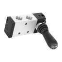DWUPOZYCYJNY PIECIOKIERUNKOWY VALVE DZWIGNIOWY VALVE MECHANICAL ZE 2C  photo 6