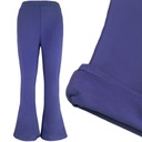 Толстовка расклешенная ЛЕГГИНГИ из свитшотной ткани FLARE, расклешенная - фиолетовый темно-синий 128