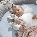 Мягкий плед для малышей Плюшевая игрушка Кролик-талисман Diinglisar розовый 35см