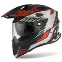 Шлем эндуро с козырьком, двойной AIROH COMMANDER BOOST ORANGE KTM XL