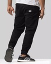 SPODNIE JOGGERY JIGGA WEAR JOGGER CROWN BLACK r.XL Rozmiar XL