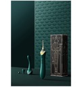 Wibrator - Zalo Bess Turquoise Green Waga produktu z opakowaniem jednostkowym 0.3 kg
