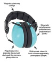 Detské ochranné slúchadlá do uší od 3 rokov BANZ Kód výrobcu EM053-A